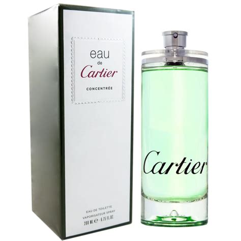 eau de cartier concentrée 200 ml|Cartier men's aftershave.